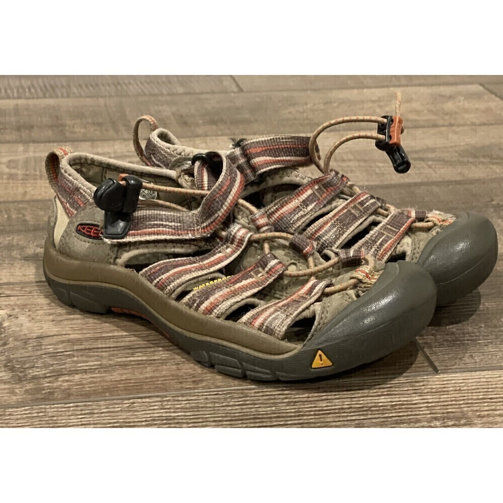 Keen Newport H2 Kids Size 1 Kids Trail Hiking Water Sport Sandals Brown Shoes